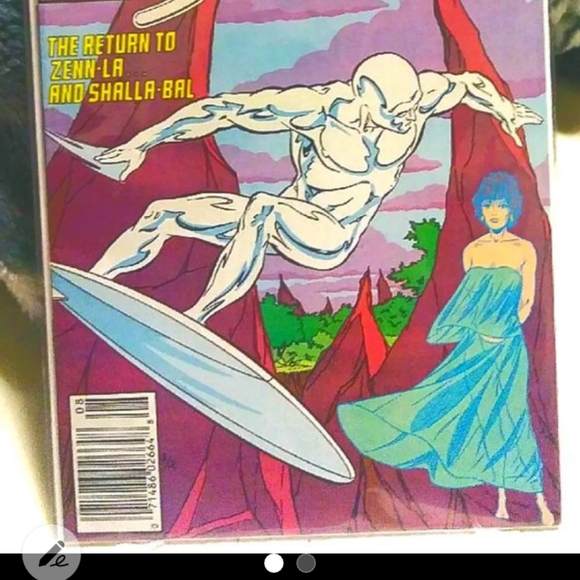 Silver surfer #2 NM 1987 MARVEL COMICS - Picture 2 of 2